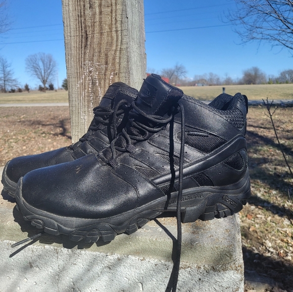 Black Merrell Tactical Men\'s Shoes